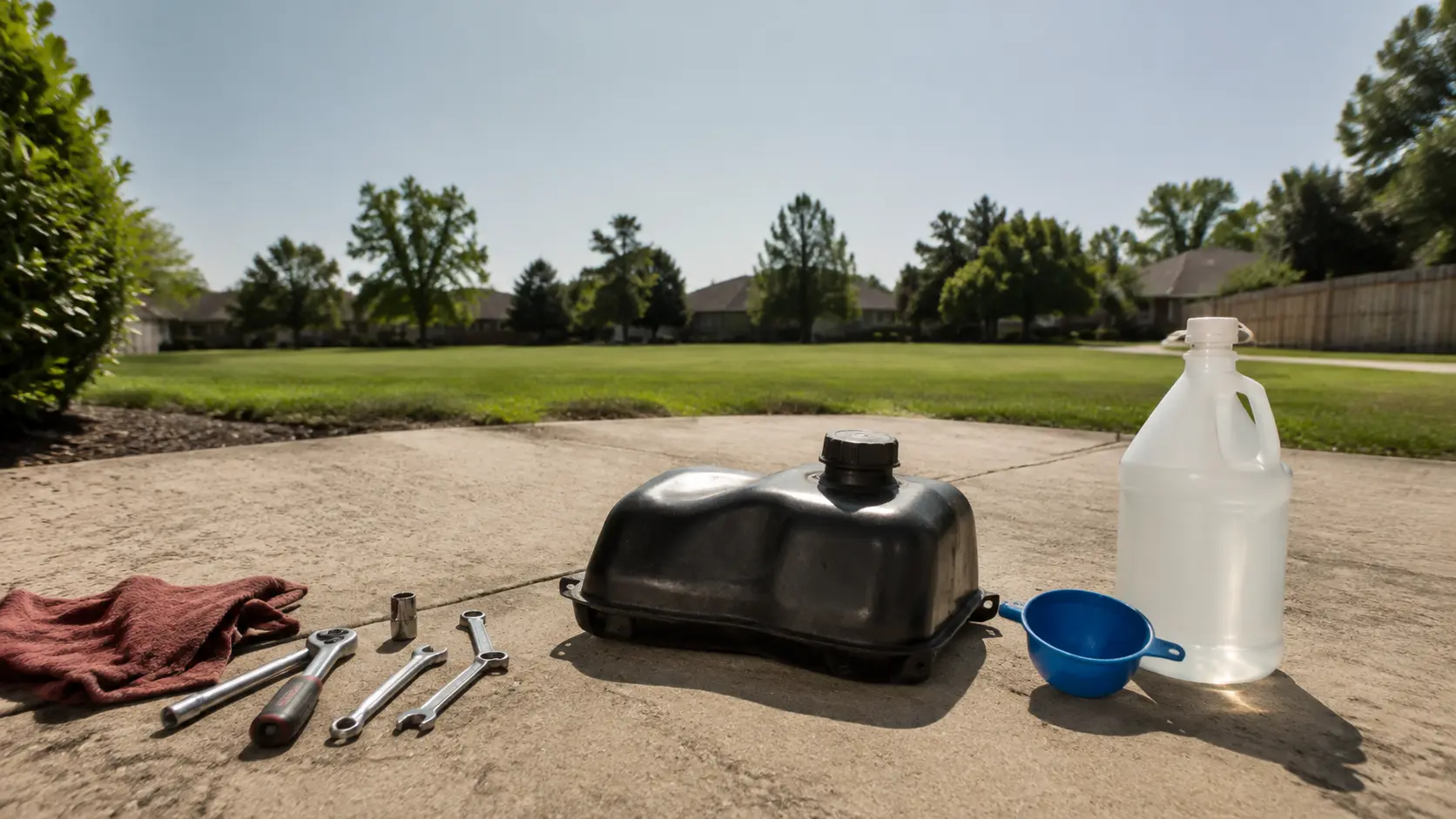 How to Clean a Rusty Fuel Tank (Lawn Mower & Tractor Guide)